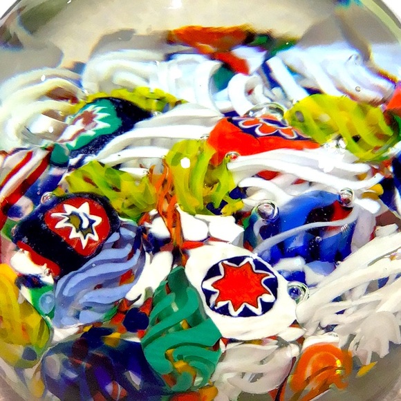 Gentile Art glass paperweight millefiori E… - Picture 9 of 10